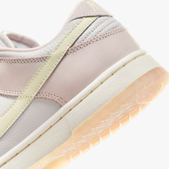 10W / 8.5M - [NEW] Women's Nike Dunk Low PRM Shoes 'Soft Pink' FB7910-601 - Picture 7 of 7
